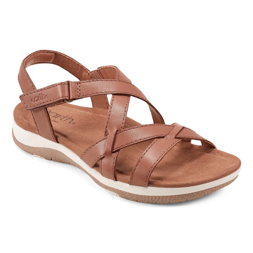 Sterling Casual Strappy Round Toe Flat Sandals
Natural Tone Arch